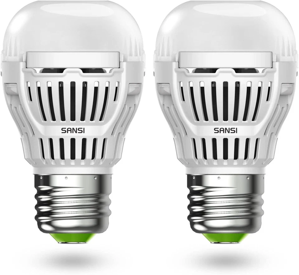 2x LED Light Bulbs Light Sensor Dusk to Dawn 60W Security Bulb Auto On/OFF SANSI - Image 2 of 4