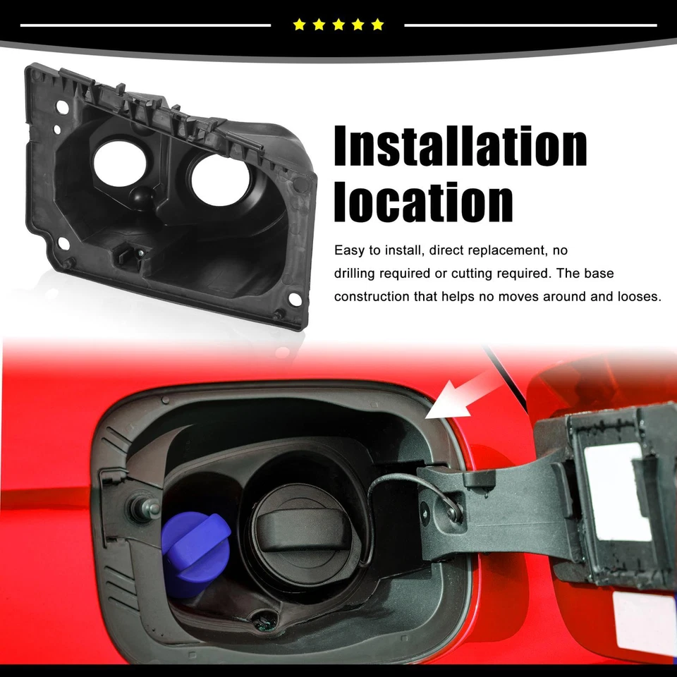 Carcasa de puerta de llenado de combustible 68169762AC para Ram Promaster 1500 2500 3500 2014-2019 Foto 2 de 4