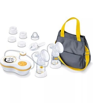 Beurer BY70 Dual Wearable Breast Pump, Avent & Nuk Compatible, 10 Pump Levels