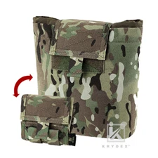 KRYDEX Drop Pouch Roll-up Recover Folding MOLLE Dump Pouch Mag Recycling Camo