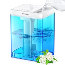 7.5 L Top Fill Humidifiers Auto Shut-off w/ Night Light, Cool Mist Ultrasonic