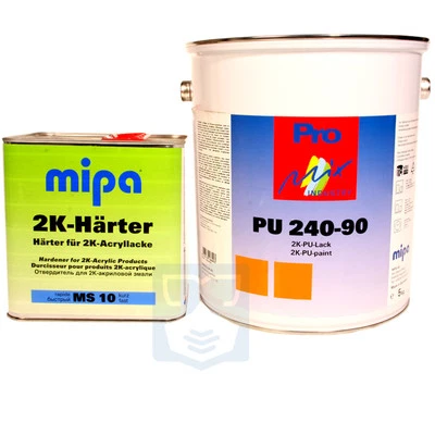 2K PU Acryllack RAL 6003 Olivgrün LKW Lack Holz Maschinen Industrielack NFZ Mipa