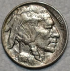 About Uncirculated 1916-D  Buffalo Nickel, Richly Hued & Lustrous.