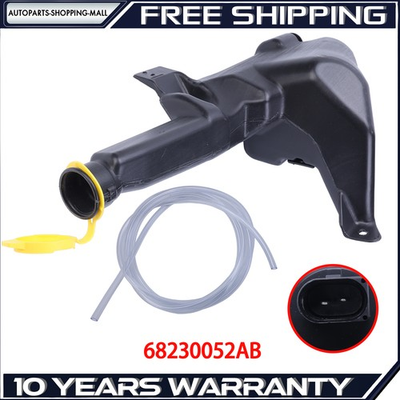 #ad Washer Reservoir For 2014 2018 Ram 1500 FOR 2500 3500 with Pump 68230052AB $80.13