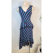 Vintage Midi Fit and Flare Dress | V-neckline Dress | Bridesmaid Outfits