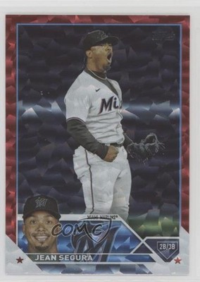 2023 Topps Series 2 Red Foil 90/199 Jean Segura #399 0w8f