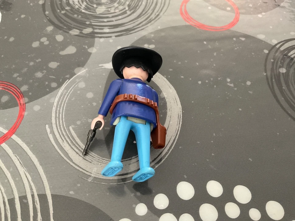 PLAYMOBIL vintage western soldat nordiste chapeau - Photo 3/3
