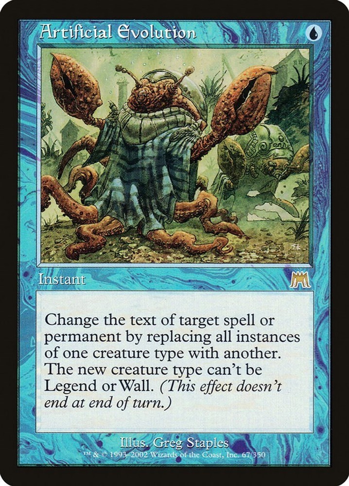 Artificial Evolution - 67 - NM - Onslaught
