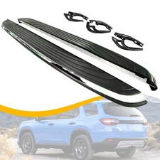 Us Stock Running Boards Fits For Honda Pilot 2016-2022 Fixed Side Steps Black