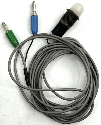 #ad Vintage Electrical Testing Switch Light w Banana Plug Connectors $24.00
