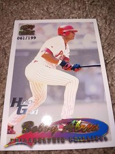Bobby Abreu Pacific Paramount 1999 Holo Gold 061/199 🔥 RARE 🔥 Phillies 