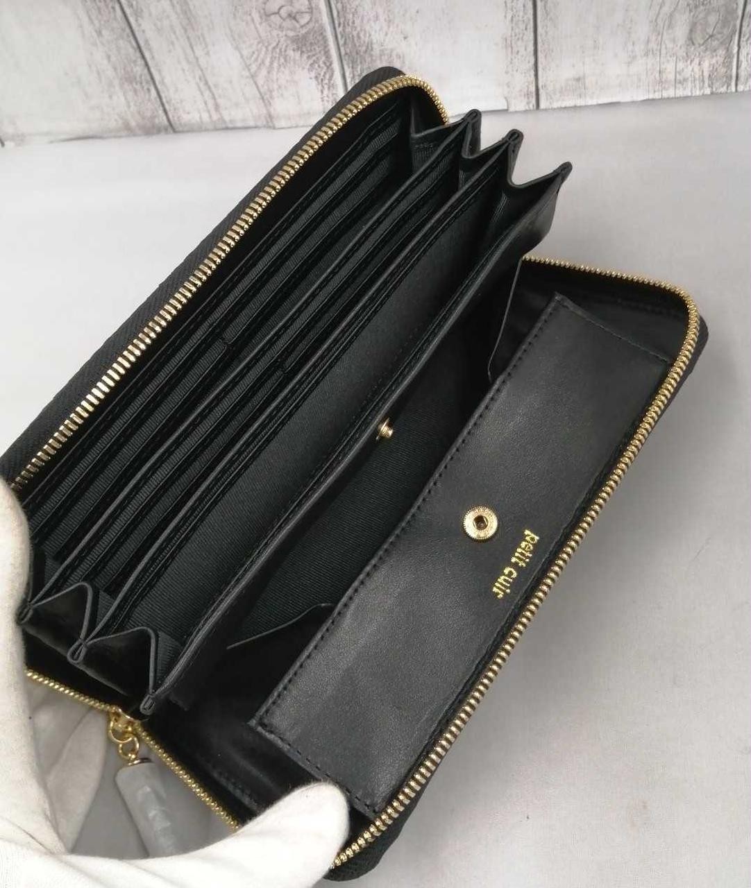 PETIT CUIR Python Round Zipper Long Wallet PETIT … - image 6