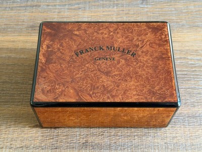 Beautiful Genuine Wooden Franck Muller Geneve Watch Box Chest Case