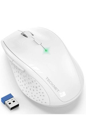 TECKNET 2.4G Classic Wireless Mouse for Laptop, 4800 DPI Optical ...