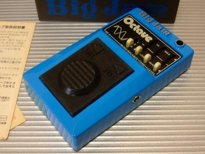 Big Jam Octave SE-4 Effektpedal mit Zubehör