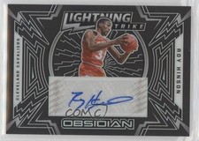 2020-21 Panini Obsidian Lightning Strike Signatures 2/99 Roy Hinson Auto nd3