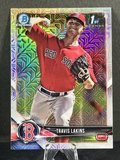 2018 Bowman - Chrome Prospects Travis Lakins #BCP139 Mojo Refractor (RC)