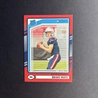 2024 Panini Donruss - Rated Rookie Drake Maye #379 Press Proof Red (RC)