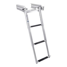 White Water B00301USL-316  Marine 316 SS Under Platform Shelved Ladder  3 Step
