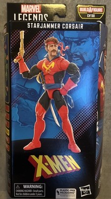 Hasbro Marvel Legends X-Men Starjammer Corsair 6in Action Figure, B-A-F, Ch od