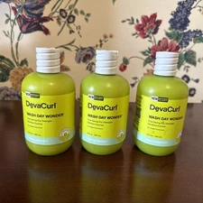 3PK DevaCurl Wash Day Wonder Time Saving Slip Detangler ~ 12 FL OZ EACH ~ SEALED