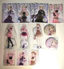 DIABOLIK LOVERS Yui Komori Acrylic Stand Lottery Order Confession Tin Badge