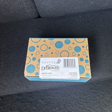 Dr. Brown  s Natural Flow Level 2 Wide-Neck Baby Bottle Silicone Nipple 6 Pack