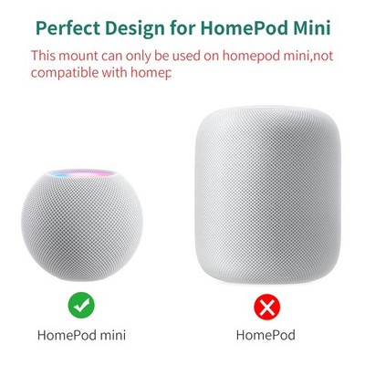 Wall Mount Compatible With Homepod Mini Speaker Cord Management