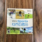 WI SPORTS (NINTENDO WII) WITH MANUAL & SLEEVE