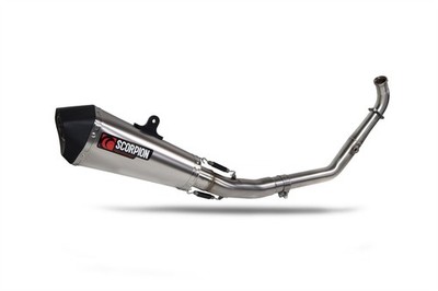 Scorpion Auspuff Serket Komplettanlage Titan Yamaha MT 125 2019 - 2020
