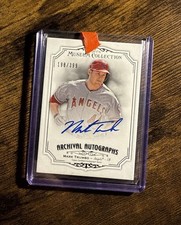 2012 TOPPS MUSEUM COLLECTION ANAHEIM ANGELS MARK TRUMBO AUTO SERIAL /399