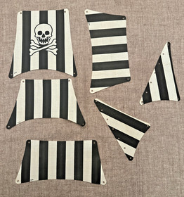 LEGO Pirates: Skull's Eye Schooner (6286) - Complete Set w/Instructions + extras