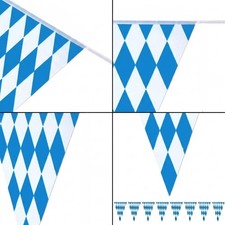 Bavarian Oktoberfest Party Banner 10m Garland Pennant for Joyful Festivities