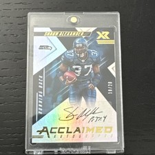 2018 Panini Xr Shaun Alexander AA-SA Auto Acclaimed Autographs /20 Seahawks