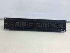 Canare Dual Video Patchbays with DVJ-W 75 Ohm  VWJ2-W Jacks