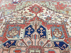 Auth: EARLY 19th C Antique Serapi Heriz Rug     MYSTICAL ART    Organic 10x12 NR — photo 8