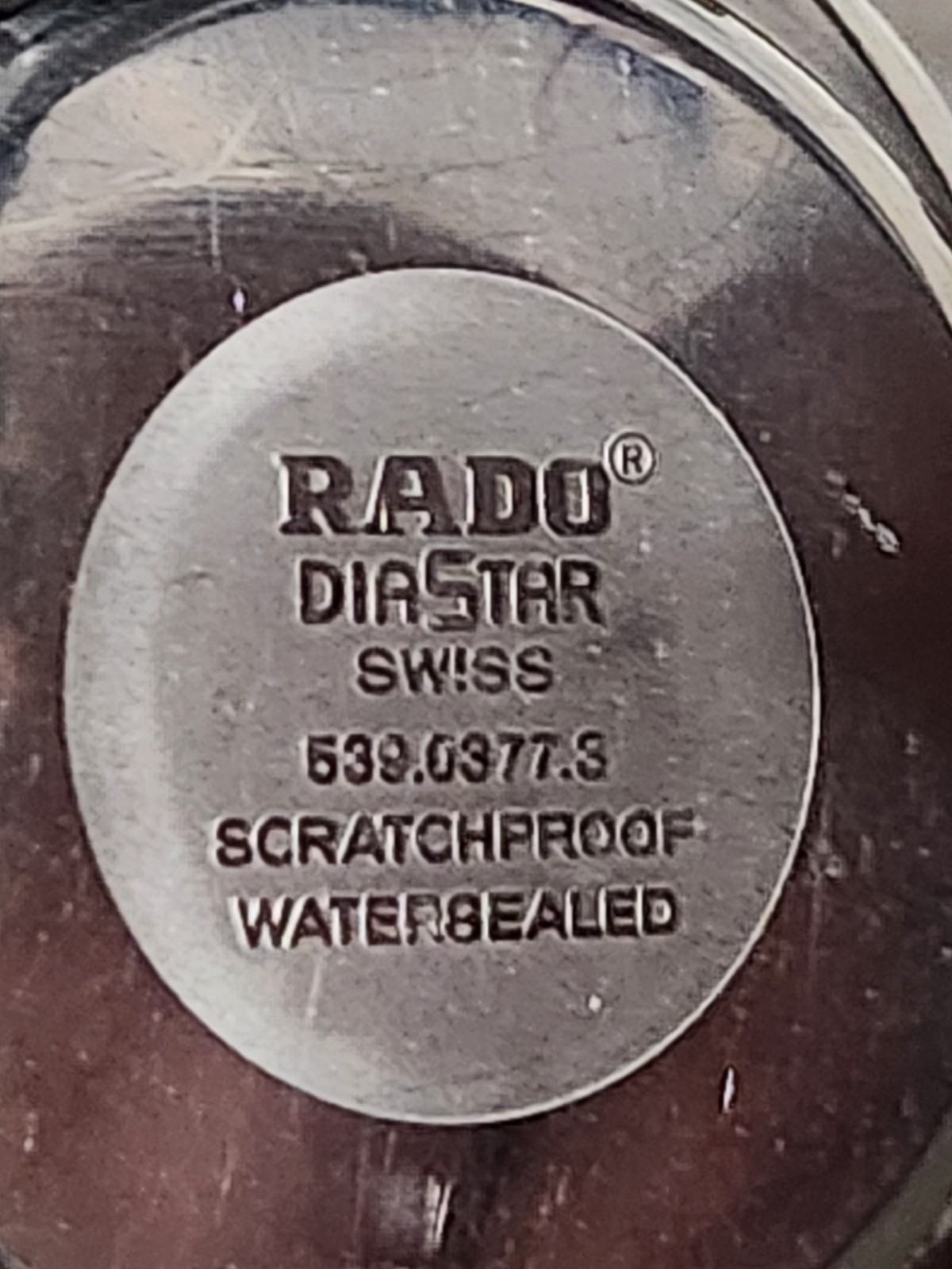 Rado Diastar Diamaster Chronograph Quartz 41mm 539. 0377. 3 New Batteries image 4