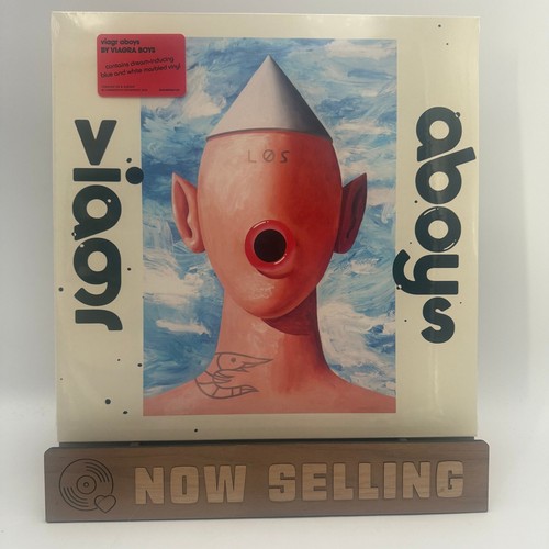 Viagra Boys - Viagr Aboys Vinyl LP Indie White with Blue Marble SEALED