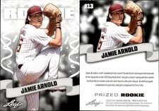 2025 Leaf PRIZED ROOKIE JAMIE ARNOLD #13 FLORIDA STATE OAKLAND ATHLETICS