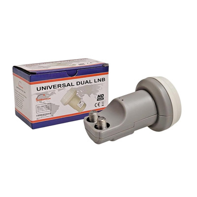 Universal Dual LNB 0.1dB High Gain HD Digital Satellite Signal Receiver Weatherp