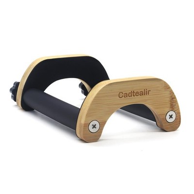Wooden Guitar Stand Put it anywhere Portable Bamboo Stand for Acoustic Guitar...