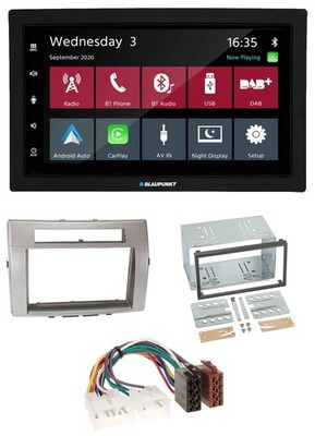 Blaupunkt DAB Bluetooth USB MP3 2DIN Autoradio für Toyota Corolla Verso 04-09 si
