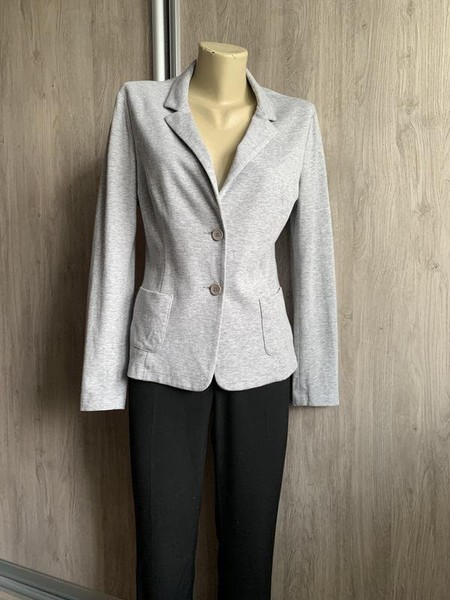 Women Peserico Jacket Grey 36 / S / 44