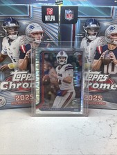 2025 Josh Allen Topps Chrome Hyper Refractor - Buffalo Bills