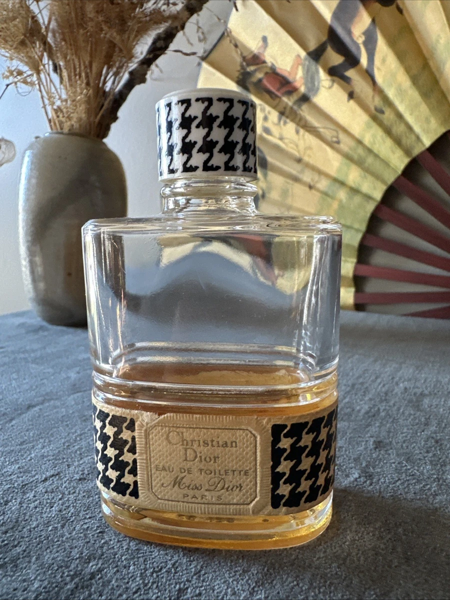 Vintage Christian Dior Perfume In Collectible Decorative Glass