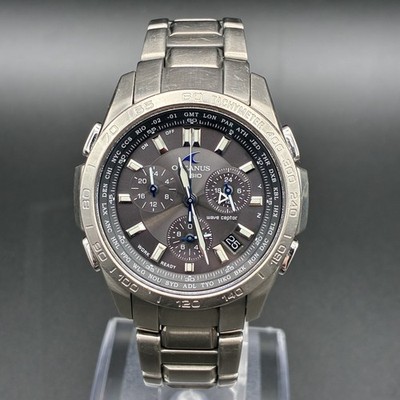 Casio Oceanus OCW600 World Time Solar Titan Uhr Chronograph