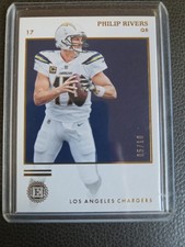 2019 Panini ENCASED Philip Rivers  Gold Parallel /10 LA Chargers 