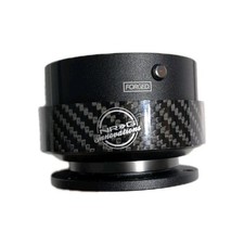 Nrg Innovations Black Gen 2.0 Race Steering Wheel Quick Release Srk-200bk