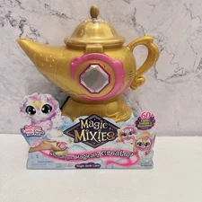 Magic Mixies - Magic Genie Lamp with Interactive 8" Pink Plush Toy