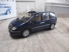 Rare Sold Out Norev Lancia Phedra 1/43 Dark Blue Met Diecast Metal Van Rare NOS